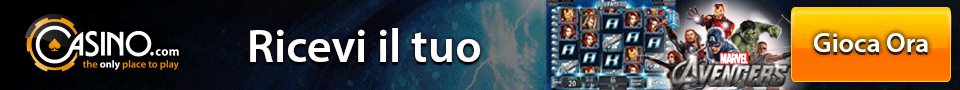 Gioca e vinci su Casino.com con €10 GRATIS e Bonus di Benvenuto fino a €500