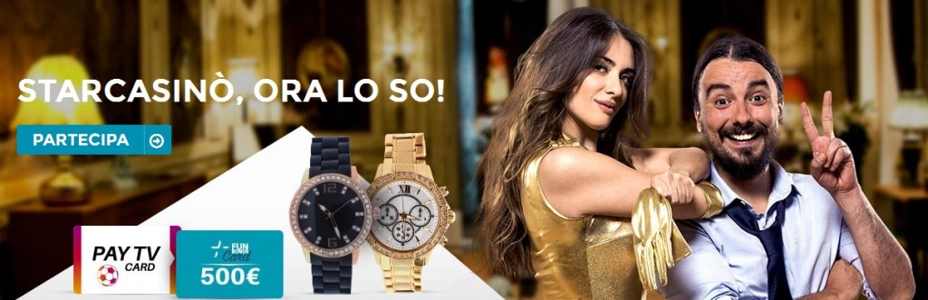 Concorso "StarCasinò - Ora lo so!" concorso starcasino ora lo so