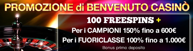 promozione benvenuto winga
