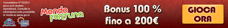 mondofortuna bonus casino